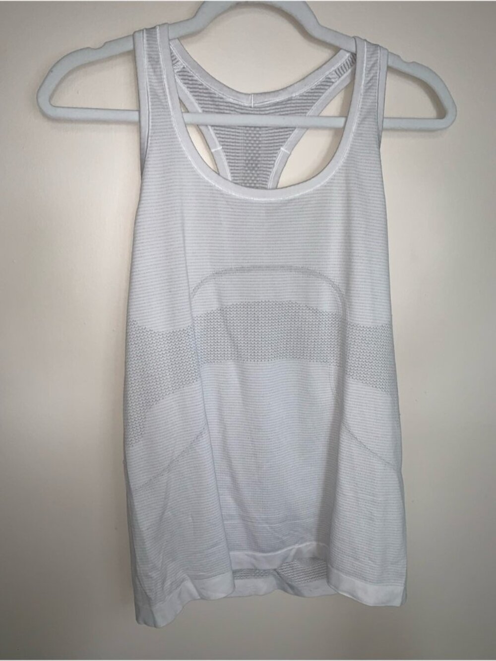 Lululemon White Swiftly Tank 10